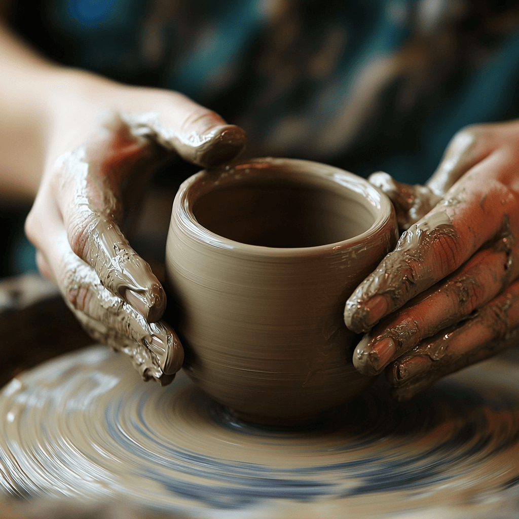 Handmade pottery item